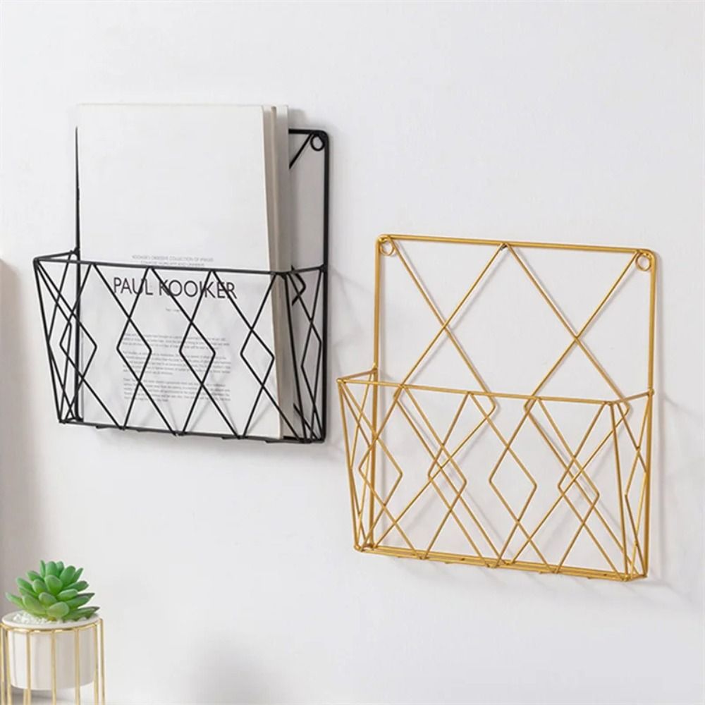 Metal Magazine Holder Wall Mou - đánh giá và giá Magazine Holder Rack