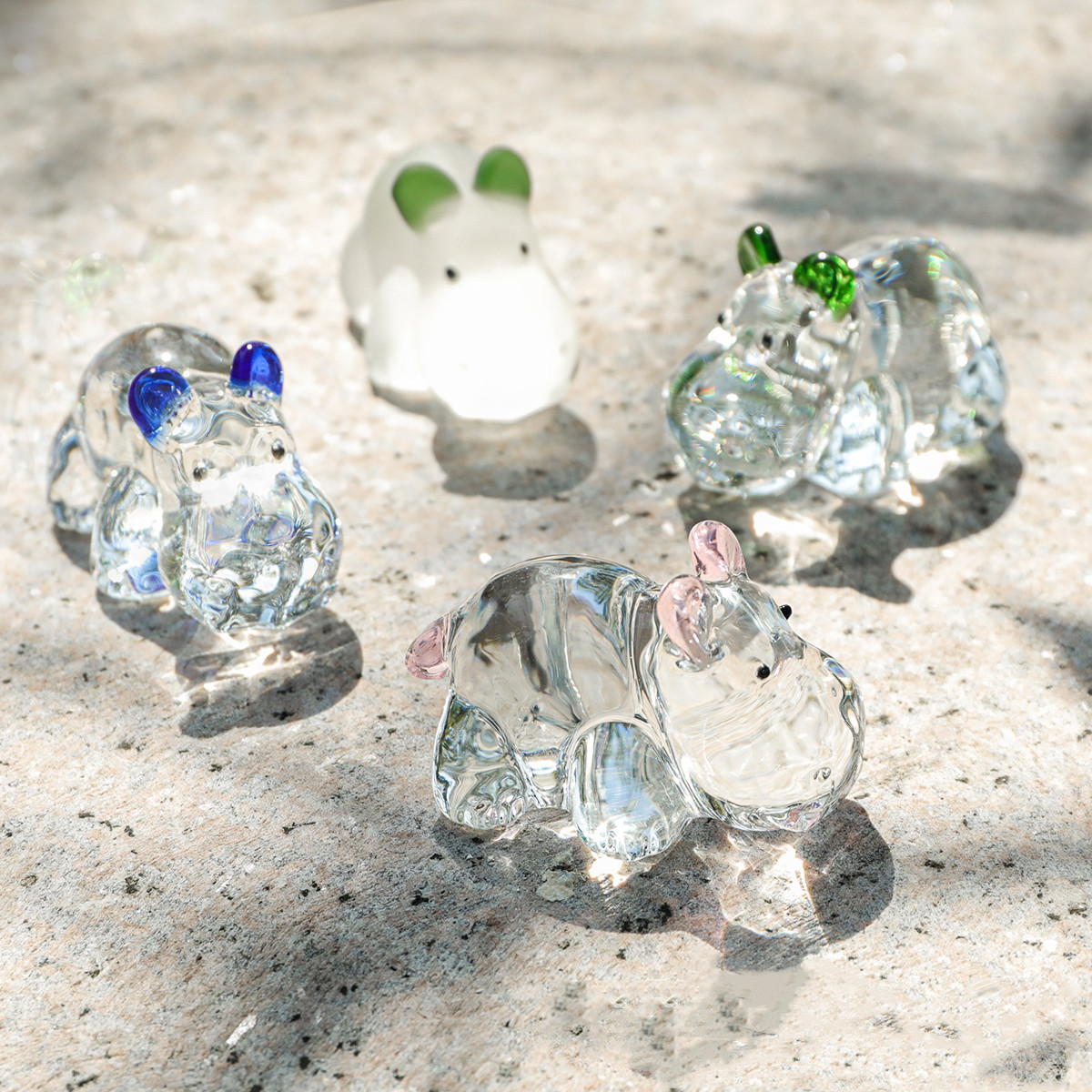 Crystal Hippo Paperweight Feng - đánh giá và giá Paper Weight Crystal