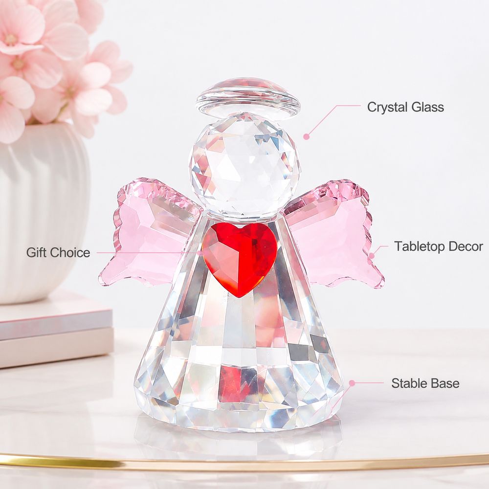 New Faceted Finish Crystal Ang - đánh giá và giá Paper Weight Crystal